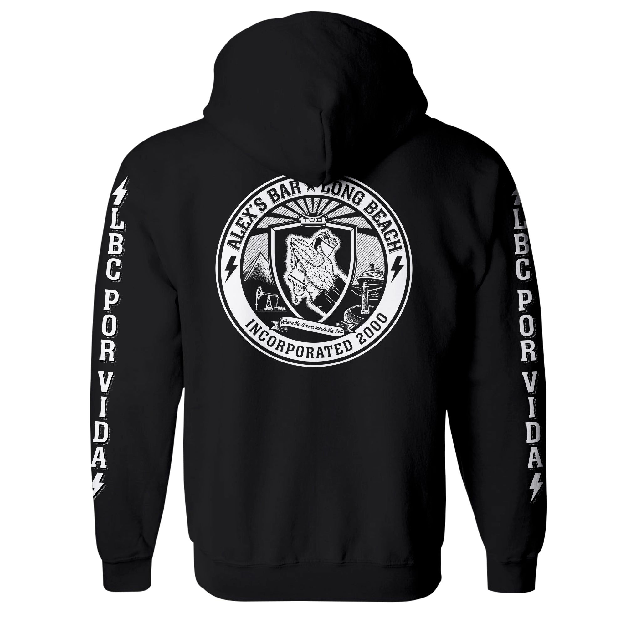 2XL Alex's Bar Incorporated Hoodie