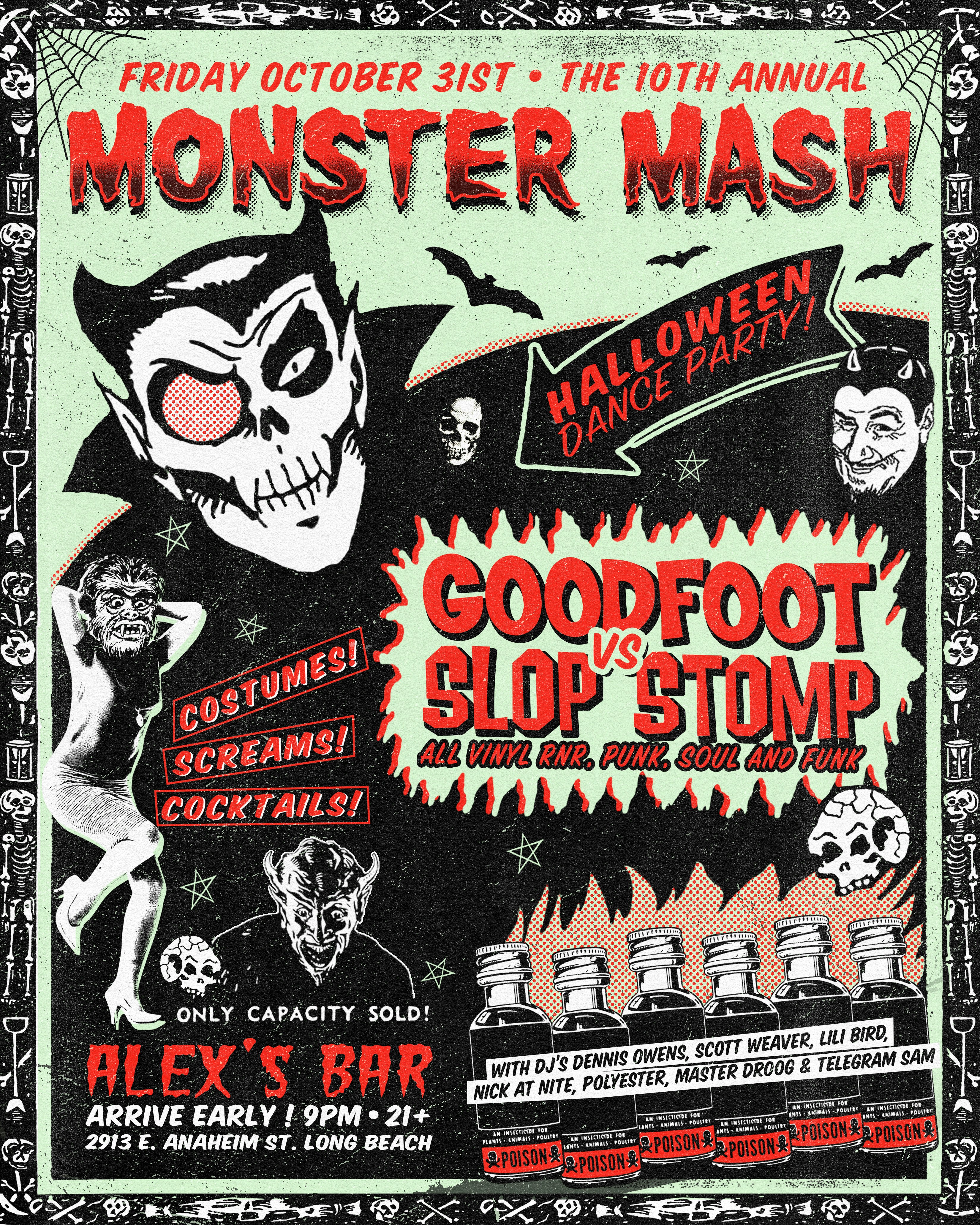 10th Annual Monster Mash | Alex's Bar